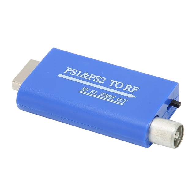 Para adaptador P RF, para PS1/2 a RF Para adaptador P RF Para convertidor P para TV Mejore su experiencia