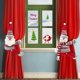 thumbnail image 5 of Hebilla de Cortina de Navidad ZHAOCHENG Decoraciones de Ventana Gancho alzapaños dibujos animados Sala de Estar Dormitorio, 5 of 5