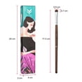thumbnail image 4 of 1 Pieza Pincel Cepillo Cosmético de Mango de Madera pa Sombreador de Ojos Sunnimix Cepillo de ojos, 4 of 8