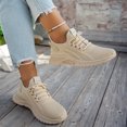 thumbnail image 2 of YOUYEDIAN Orthopedic Shoes for Women Fashion Breathable Mesh Round Toe Versatile Comfy Platform Soft Sneakers Casual Sport Non Slip Running Shoes, 2 of 5