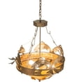 thumbnail image 6 of Meyda Tiffany 68070 4 Light 32" Wide Pendant - Silver, 6 of 6