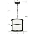 thumbnail image 6 of Crystorama Lighting - Pendant - Hulton - 3 Light Pendant In Classic Style - 13, 6 of 7