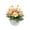 Yellow, variant on Beforeyayn Small Potted Artificial Rose Plants, Fake Rose Arrangement For Indoor Decorators, Desktop Or Tabletop, Artificial Greenery For Home Decoration