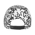 thumbnail image 6 of Naloa Original Classic Low Profile Hat Men Women Baseball Cap Dad Hat Adjustable Unconstructed Hand Drawn Snake Print Cap, 6 of 9