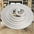 thumbnail image 4 of LEFU pour Plateau Tournant en Aluminium Lazy Susan, Plateau à Roulement Rotatif, Disque Rond Pivotant pour Décoration de Gâteaux, Meuble Télé, Réparation Électronique, Base de Sculpture, Traiteur, Présentoir Alimentaire 14 Pouces, 4 of 9
