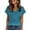 ZB-Light Blue-tops, variant on Inverlee Womens Summer Printed Shirts Boho Trendy V Neck Short Sleeve Floral Casual Tops Daily Loose Fit Comfortable Blouses Yellow XXL