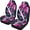 Pink Tree Camo Pattern, variant on XYZCANDO Tropical Sunset Design Front Car Seat Covers Polyester Stretchy Front Seat Cover Vans Sets car Front Seats, Protector Thin Truck SUV