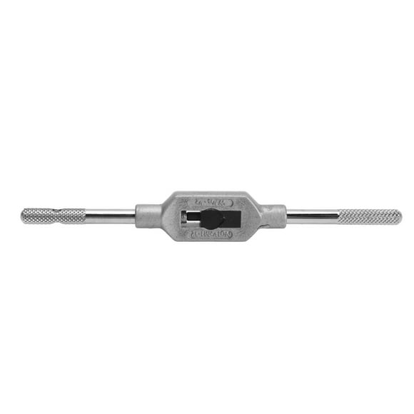Adjustable Tap Wrench Alloy Steel Thread Tap Holder Reamer Hand Tapping Tool for M1?12 1/16?1/2 Inch