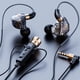 thumbnail image 5 of Auriculares con cable Injueey 96dB 3,5mm Reducción de ruido Intrauditivos Negro 1.2 m, 5 of 6