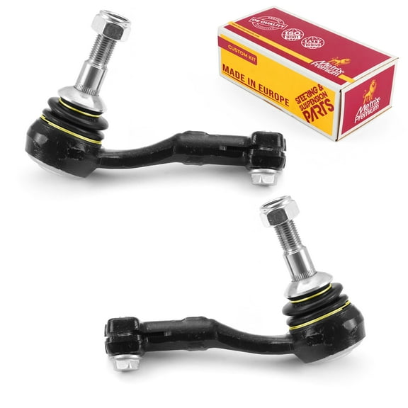 Metrix Premium Chassis Parts - Front Left & Right Outer Tie Rod End Kit Fits 05-12 BMW 120i (Mexico), 06-10 130i (Mexico), 06-11 323i, 06 325i, 06 330i, 07-11 328i, ES800662, ES800663, Made in Europe