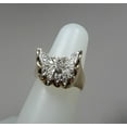 thumbnail image 4 of Rag Jewels 3.00 Ctw Round Cut White Diamond Wedding Anniversary Engagement Butterfly Band Ring 14K Yellow Gold Plated 925 Sterling Silver 925 Sterling Silver -4, 4 of 5