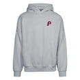 thumbnail image 2 of Men's Levelwear Gray Philadelphia Phillies Contact Pro Card Pullover Hoodie, 2 of 3