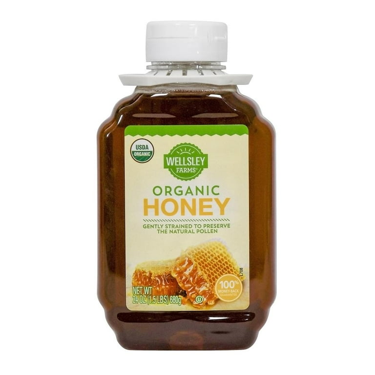 More Images Wellsley Farms Organic Honey, 3 pk./24 oz. - Walmart.com