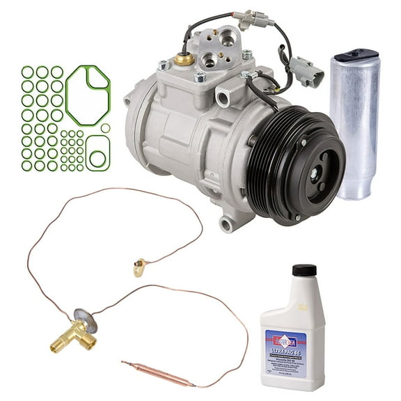 For Lexus LS400 1990 1991 1992 AC Compressor w/ A/C Repair Kit - BuyAutoParts