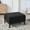 Black, variant on Noble House Renly 33.9" Boucle Storage Ottoman, Natural Rubberwood Footrest with Reversible Lid Coffee Table, Ivory