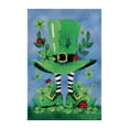 thumbnail image 2 of 2 Banderas de Jardín de San Patricio, Tréboles cara, Bandera de Tréboles Irlandeses para Decoración de Jardín Y Familia, 18 X shamjiam banderas del día de san patricio, 2 of 8