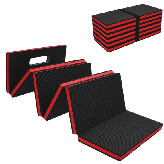Mechanic Work Mat Foam Kneeling Pad Foldable 114.5 x 39.7 x 2.67 cm EVA Foam Kneeling Mat for Workout Garage Gardening Camping Picnic