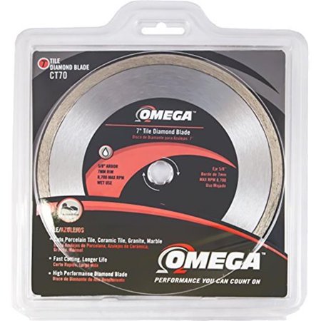 

Omega Diamond Tools CT70 Tile Diamond Blade - 7 in.