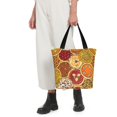 thumbnail image 5 of Kll Tote Bag For Women Pies Print Shopping Grocery Reusable Bags For Office School Shopping Travel, 5 of 7