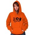 thumbnail image 4 of Boo Cute Witch Ghost Halloween Hoodie Sweatshirt Women Brisco Brands L, 4 of 6