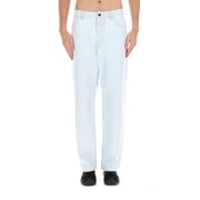 Stone Island Light-Washed Straight-Leg Minimalist Cotton Jeans (Men's)
