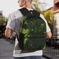 thumbnail image 6 of Pofeuu Screaming Horror Art Print Laptop Backpack Travel Canvas Backpack for School Lightweight and Comfortable Backpack College Backpack Schoolbag, 6 of 6