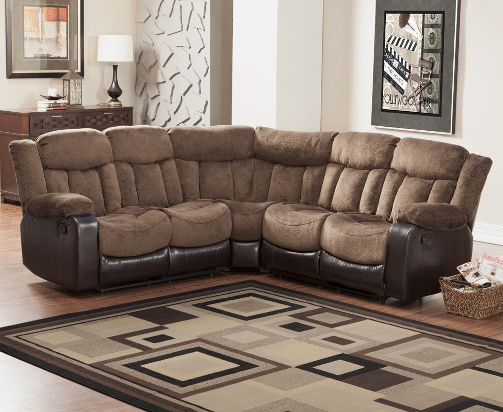 Woodbridge Home Designs Vera Sectional Walmart Com Walmart Com