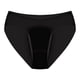 thumbnail image 3 of Gibobby Pantaletas de algodón para mujer ropa interior triangular menstrual absorbente y a de posparto de seda de hielo para mujer(Negro,G), 3 of 5
