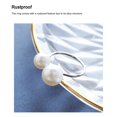 thumbnail image 4 of Guardurnaity Aleación Anillo Dedos Colgante Joyería de moda Estructura simple Mano de obra fina Regalo de fiesta exquisito de larga duración Ropa, zapatos y accesorios Miscelánea plata, 4 of 6