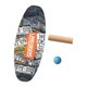 thumbnail image 5 of Entrenamiento con tabla de equilibrio, equipo de fitness con rodillo y pelota para entrenamiento de equilibrio en casa, ideal para esquiar, para adult Estilo B, 5 of 8