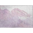 thumbnail image 2 of Addison Rugs Mayfield Premium Machine Washable Transitional Abstract Lavender Rectangle Rug, 1'8" x 2'6", 2 of 6