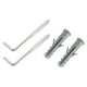 thumbnail image 5 of Cortina De Cadena De Metal De Aluminio, 90x214,5 Cm, ​​​​Tira De Persianas, Cadena Para Puertas, Divisor De Puerta, Cortina De Cadena Para Decoración Del Hogar De Mascotas, 5 of 7