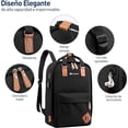 thumbnail image 3 of Mochila Set de 3 Piezas Bluelander, Negro, 3 of 5