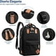 thumbnail image 3 of Mochila Set de 3 Piezas Bluelander, Negro, 3 of 5