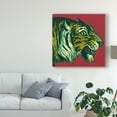 thumbnail image 3 of Trademark Fine Art 'Jungle Flair I' Canvas Art by Wild Apple Portfolio, 3 of 4