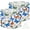 Color-3, variant on Lamp Shades Set of 2 Easy Assembly Hand drawn watercolor colorful tropical butterflies Drum Lampshades for Table Lamps Floor Lamps Pendant Light 13"x13"x10" Replacement Lamp Shade