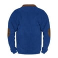 thumbnail image 3 of Mens Christmas Shirts Long Sleeve Funny Christmas Sweaters Royal Blue XXXXXL, 3 of 3
