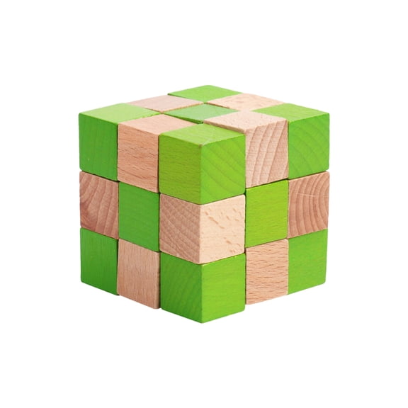 Wooden Brain Teaser Puzzle Set, Traditional Kongming Lock Luban Lock With Interlocking Design, For Teens S, Educational Toy For Logic Thinking, Brain Training, Gift For