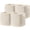 Beige-4Pack-11 X 10.5 X 10.5 Inch, variant on Pink 4Pack-13 X 13 X 13 Inch Woven Cotton Rope Storage Baskets