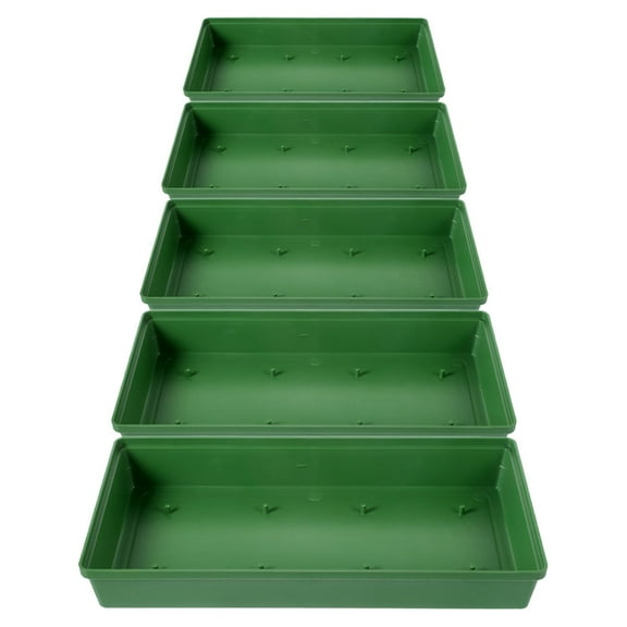 5 Pcs Flower Arrangements Tray for Flowers Foam Floral Mud Fixing Plate Rectangle