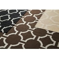 thumbnail image 3 of Mark&Day Wool Rugs, 8x11 Dunwoody Modern Chocolate Area Rug, Brown Beige Carpet for Living Room, Bedroom or Kitchen (8' x 11'), 3 of 3