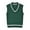 Olive Green, variant on Zwiiyzr Baby Boys Girls Sweater Vest School Uniform V Neck Comfort Knitted Sleeveless Pullover Sweater Vest 4-12 Years Olive Green