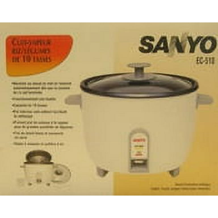 SANYO Rice Cooker and Vegetable Steamer