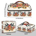 thumbnail image 3 of Iauyy Casserole Carrier for Hot Food Insulated Casserole Travel Carry Bag with Lid Food Warmer Bag for Party/Picnic,Two Swallows, 3 of 7