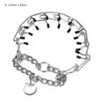 thumbnail image 2 of LingVibe Dog Necklace Chain Chrome Stainless Steel, Adjustable Dog Collar with Protective Case for Small Medium Dogs, Metal Training Chain for Obedience and Walks,A,One Size, 2 of 7