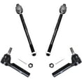 thumbnail image 2 of Detroit Axle - Front 8pc Suspension Kit for Buick Enclave Chevy Traverse GMC Acadia Limited Saturn Outlook, 4 Tie Rod Ends 2 Sway Bars 2 Lower Ball Joints Replacement, 2 of 5