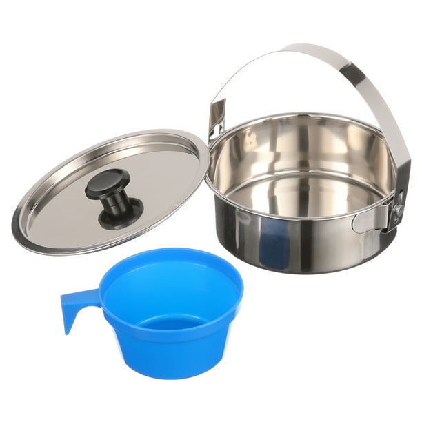Texsport Mess Kit 5 Pièces Aluminium Randonnée Camping Compact Cuisine