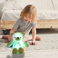 thumbnail image 4 of JMKQLZ Light Up Bear LED Stuffed Animal Doll with Bow Tie Soft Nightlight Glow Bear Plush Toy Gifts for Kids Mom Girls Birthday Christmas Stocking Stuffers, 4 of 5