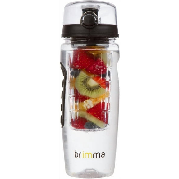 Brimma Fruit Infuser Water Bottle – 32 oz Large.