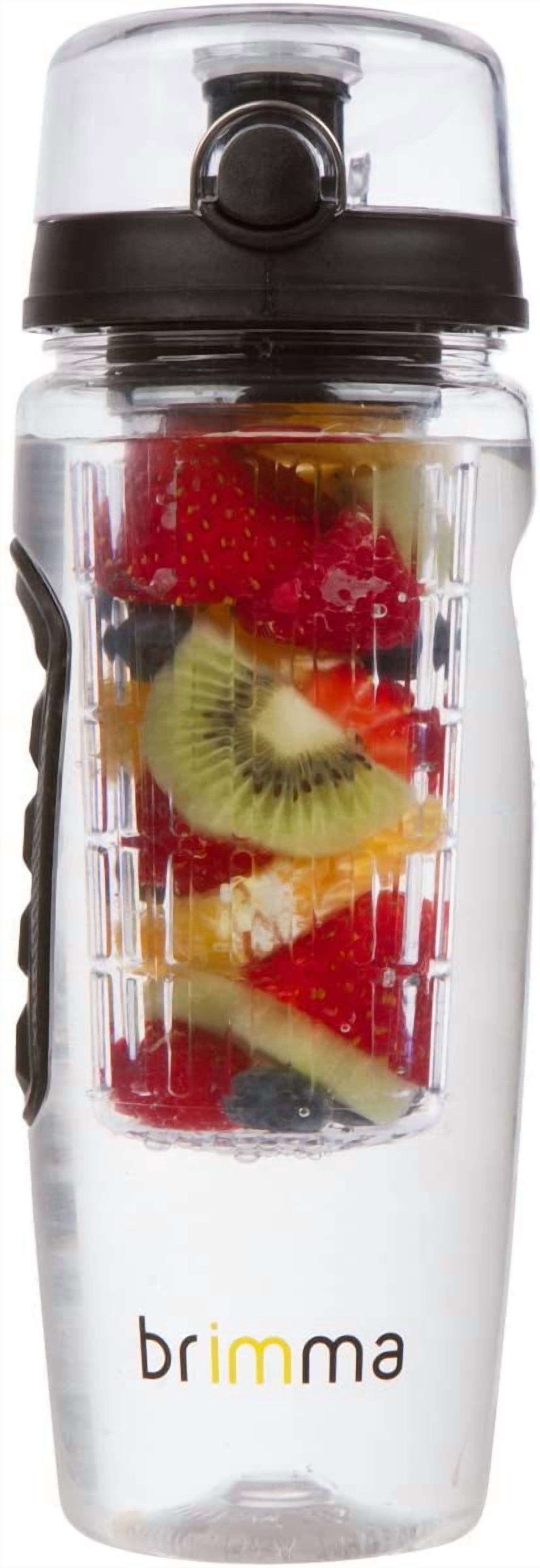 Brimma Leak Proof Fruit Infuser Water Bottle, Large 32 Oz.